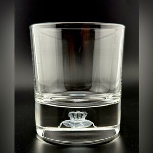 Crown Royal 3D hologram, laser-etched w/brand's iconic crown on pillow logo.